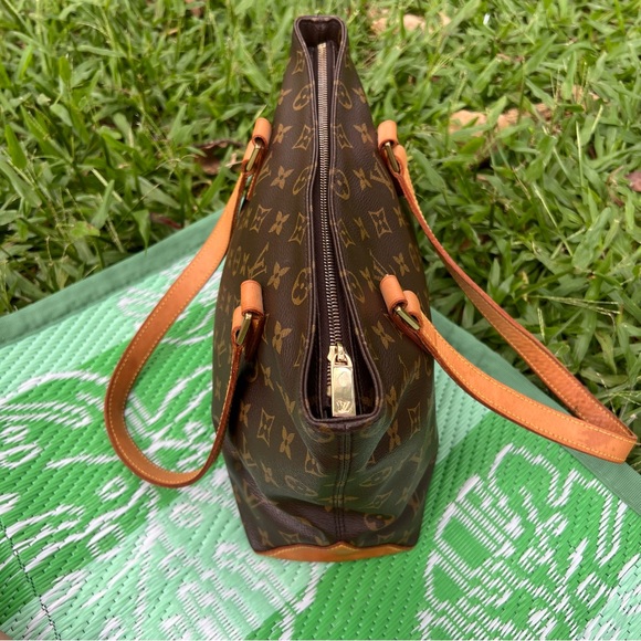 Louis Vuitton Monogram Cabas Piano Shoulder Tote Bag Authentic - Picture 7 of 16